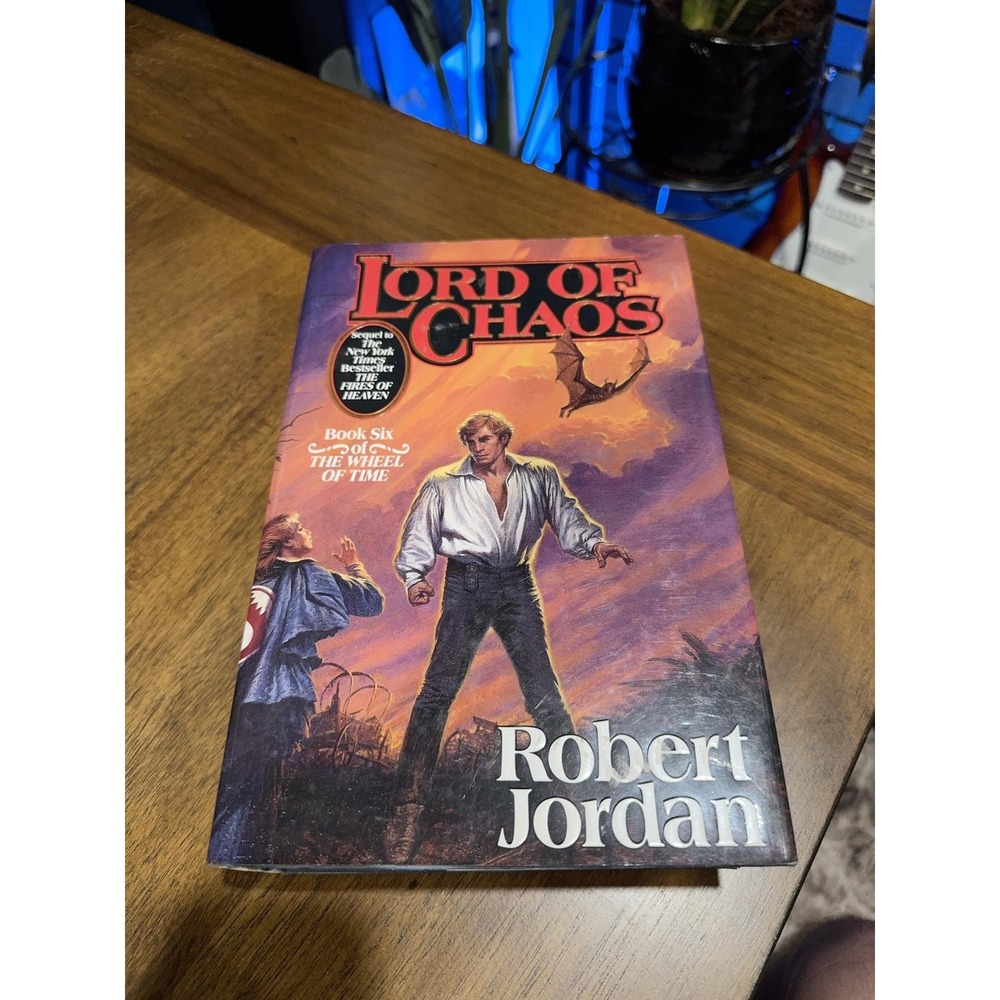 Lord Of Chaos Robert Jordan Wheel Of Time Book 6β Tor 1st Ed Hardcover Fantasy